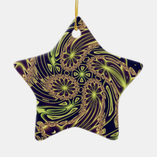 Abstrakte Kunst Glücklicher Tanz Keramik Ornament