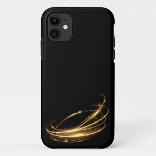 abstrakte Kunst goldene Spirallinien-Optik Case-Mate iPhone Hülle