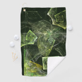 Abstrakte Kunst Golfhandtuch (Insitu)