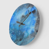 Abstrakte Kunst Große Wanduhr (Winkel)