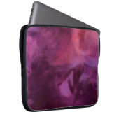 Abstrakte Kunst grunde Textur Untergrund. Dirty Pa Laptopschutzhülle (Vorne Rechts)