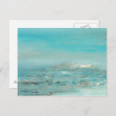 Abstrakte Kunst - Heiligtum Postkarte (Vorne/Hinten)