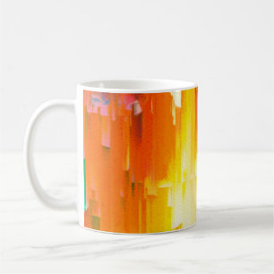 Abstrakte Kunst. Hintergrund mit hoher Auflösung,  Kaffeetasse
