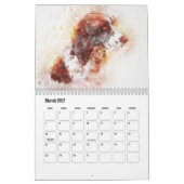 Abstrakte Kunst Hunde 2 Kalender (Mär 2027)
