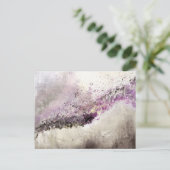 Abstrakte Kunst - Hush Postkarte (Stehend Vorderseite)