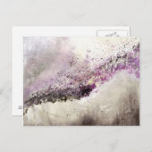 Abstrakte Kunst - Hush Postkarte (Vorne/Hinten)