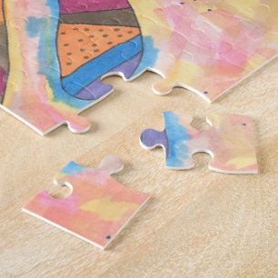 abstrakte Kunst "I Dream in Color" Puzzle