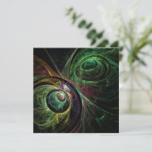 Abstrakte Kunst im Auge (Stehend Vorderseite)