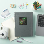 Abstrakte Kunst im Auge Aufkleber (iPad Hülle)