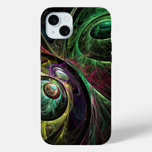 Abstrakte Kunst im Auge Case-Mate iPhone Hülle (Rückseite)