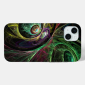 Abstrakte Kunst im Auge Case-Mate iPhone Hülle (Rückseite (Horizontal))