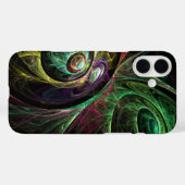 Abstrakte Kunst im Auge Case-Mate iPhone Hülle (Rückseite (Horizontal))
