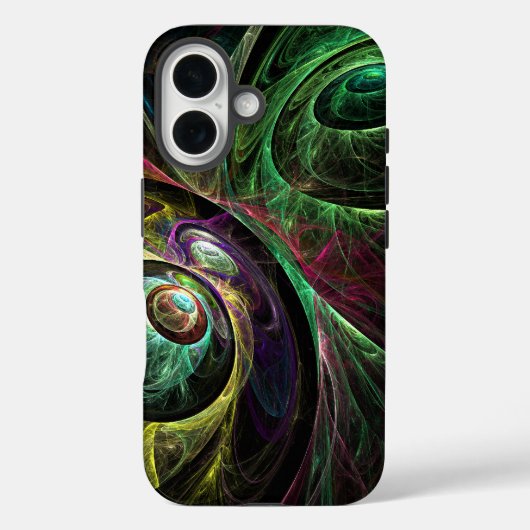 Abstrakte Kunst im Auge Case-Mate iPhone Hülle (Rückseite)