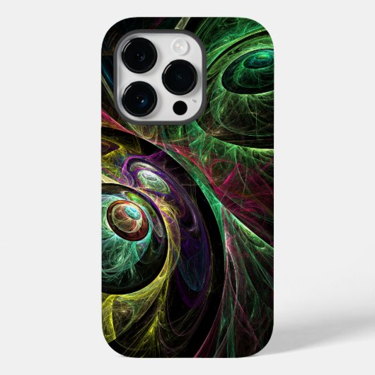 Abstrakte Kunst im Auge Case-Mate iPhone Hülle (Rückseite)
