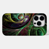 Abstrakte Kunst im Auge Case-Mate iPhone Hülle (Rückseite (Horizontal))