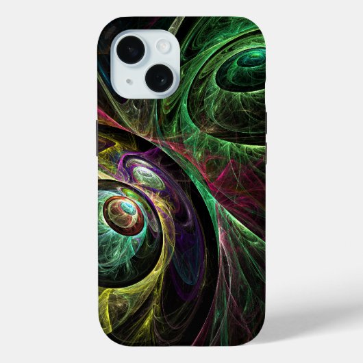Abstrakte Kunst im Auge Case-Mate iPhone Hülle (Rückseite)