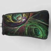 Abstrakte Kunst im Auge Golf Headcover (Vorderseite)