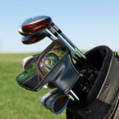 Abstrakte Kunst im Auge Golf Headcover (In Situ)
