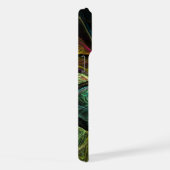 Abstrakte Kunst im Auge iPhone Hülle (Rechte Seite)
