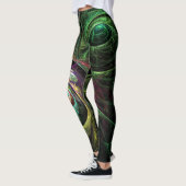 Abstrakte Kunst im Auge Leggings (Links)