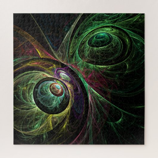 Abstrakte Kunst im Auge Puzzle (Vertikal)