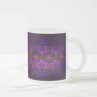 Abstrakte Kunst im Fuchsia Dragon Mattglastasse