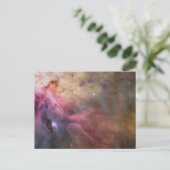 Abstrakte Kunst im Orionnebel Postkarte (Stehend Vorderseite)