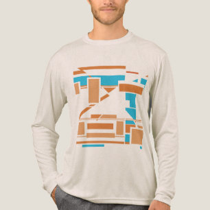 Abstrakte Kunst im Südwest-Stil inspiriert von Ora Tri-Blend Shirt