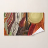 Abstrakte Kunst im Südwesten Badhandtuch Set (Handtuch)