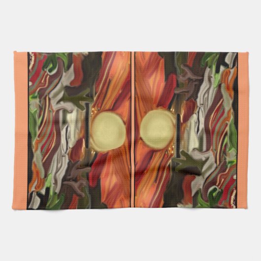 Abstrakte Kunst im Südwesten Küchentuch (Horizontal)