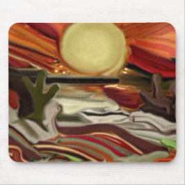 Abstrakte Kunst im Südwesten Mousepad
