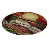 Abstrakte Kunst im Südwesten Schneidebrett (Ecke)