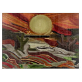 Abstrakte Kunst im Südwesten Schneidebrett (Vorderseite)