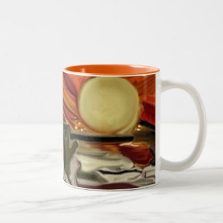Abstrakte Kunst im Südwesten Zweifarbige Tasse