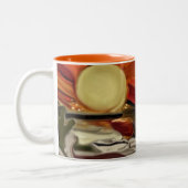 Abstrakte Kunst im Südwesten Zweifarbige Tasse (Links)