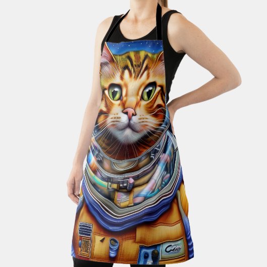 Abstrakte Kunst im Weltraum Schürze (InSitu)