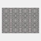 Abstrakte Kunst im Zeitalter gefroren Geschenkpapier Set (Vorderseite)