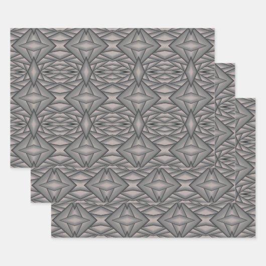 Abstrakte Kunst im Zeitalter gefroren Geschenkpapier Set (Set)