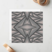 Abstrakte Kunst im Zeitalter gefroren Mitteilungskarte (Vorderseite/Rückseite Beispiel)