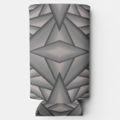 Abstrakte Kunst im Zeitalter gefroren Selters Dosenkühler (Rückseite)