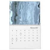 Abstrakte Kunst im Zoopi Studio Kalender (Feb 2027)