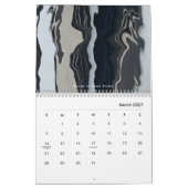 Abstrakte Kunst im Zoopi Studio Kalender (Mär 2027)