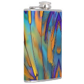 Abstrakte Kunst in der Glasbranche Flachmann (Rechts)