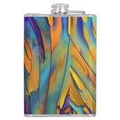 Abstrakte Kunst in der Glasbranche Flachmann (Rückseite)