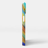 Abstrakte Kunst in der Glasbranche iPhone Hülle (Rechte Seite)