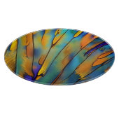 Abstrakte Kunst in der Glasbranche Schneidebrett (Ecke)