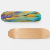 Abstrakte Kunst in der Glasbranche Skateboard (Horizontal)