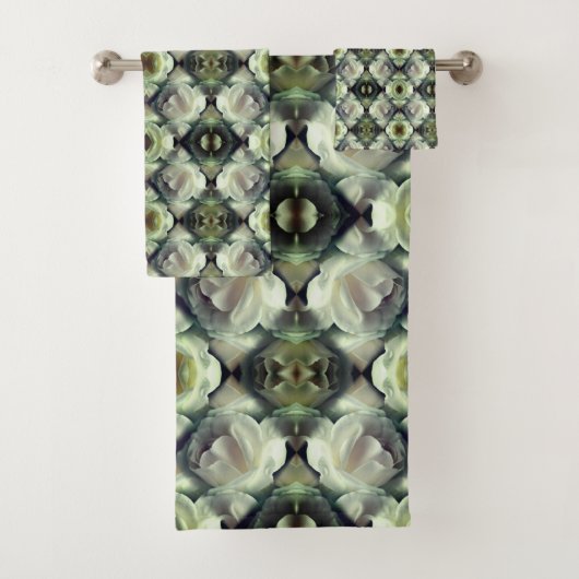 Abstrakte Kunst in der Rose Badhandtuch Set (Insitu)