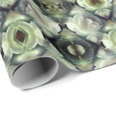 Abstrakte Kunst in der Rose Geschenkpapier (Rolleneckpunkt)