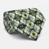 Abstrakte Kunst in der Rose Krawatte (Gerollt)